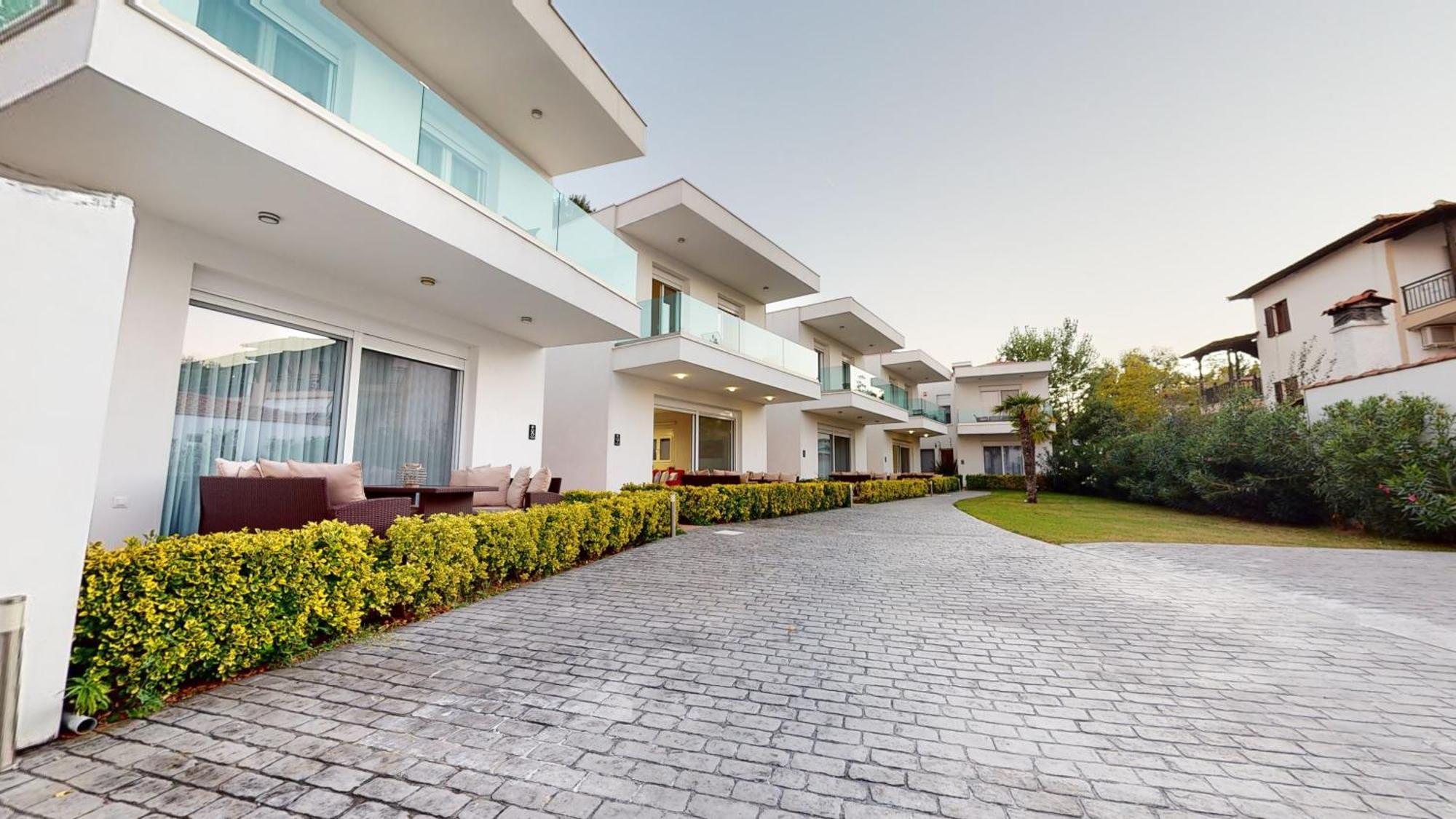 Acrotel Porto Brava Luxury Villas Ormos Panagias Buitenkant foto